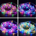 LED Rope Lights Outdoor, RGB Remote Control Fairy String Lights Plug In With 200 LEDs by DailySale