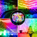 LED Rope Lights Outdoor, RGB Remote Control Fairy String Lights Plug In With 200 LEDs by DailySale