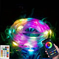 LED Rope Lights Outdoor, RGB Remote Control Fairy String Lights Plug In With 200 LEDs by DailySale