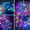 LED Rope Lights Outdoor, RGB Remote Control Fairy String Lights Plug In With 200 LEDs by DailySale
