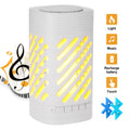 LED Smart Touch Bluetooth Speaker Rechargeable Camping Lamp by DailySale
