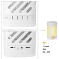 LED Smart Touch Bluetooth Speaker Rechargeable Camping Lamp by DailySale