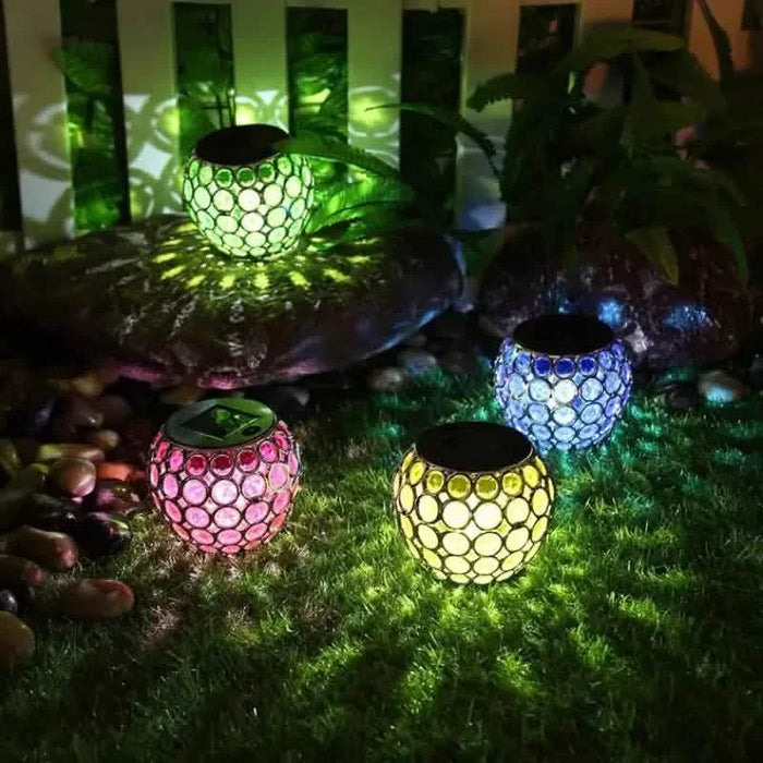 LED Solar Hollow Light Lawn Lamp by DailySale