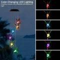 LED Solar Hummingbird Wind Chime by DailySale