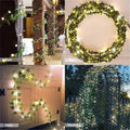 LED Solar Ivy Leaf String Light by DailySale