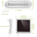 LED Solar Lights Powered Security Light Kit by DailySale