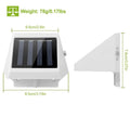 LED Solar Powered Stair Lights by DailySale
