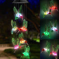 LED Solar String Lights Hummingbird Wind Chime by DailySale