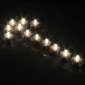 LED Submersible Waterproof Floral Decoration Tea Vase Battery Light Candles by DailySale