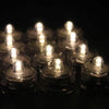 LED Submersible Waterproof Floral Decoration Tea Vase Battery Light Candles