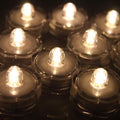 LED Submersible Waterproof Floral Decoration Tea Vase Battery Light Candles by DailySale