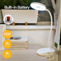 LED Touch On/off Switch with 3 Modes Desk Lamp Clip by DailySale
