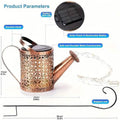 LED Watering Can Fairy Teapot Solar String Lights by DailySale