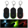 LED Whistle Key Finder Flashing Beeping Sound Control Alarm Anti-Lost Key Locator Finder Tracker With Key Ring