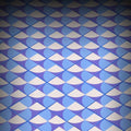 Blue Lightning Scallop Flooring - Custom Printed 2x2 Tile by B3 Customs