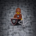 Cobblestone Flooring - Custom Printed 2x2 Tile made using LEGO part by B3 Customs