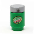 B3 Customs® Printed Making Dew Soda Can made using LEGO parts by B3 Customs