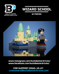 Custom Mini Wizard's School with Harry Potter Minifigure by B3 Customs