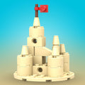 Sand Castle (Summer Fun!) - Custom Building Set by B3 Customs