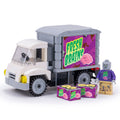 Fresh Brains Zombie Delivery Truck w/ Custom Minifig made using LEGO parts - B3 Customs by B3 Customs