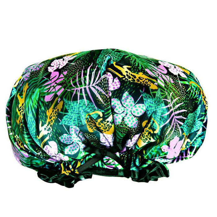 Lemon Lavender Comfy Retro Style Shower Cap by DailySale