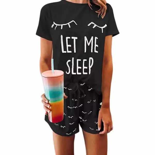 Leo Rosi Women's Casual ''Let Me Sleep'' Lounge Set by DailySale
