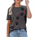 Leo Rosi Women's Dog Paw T-Shirt by DailySale