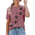 Leo Rosi Women's Dog Paw T-Shirt by DailySale