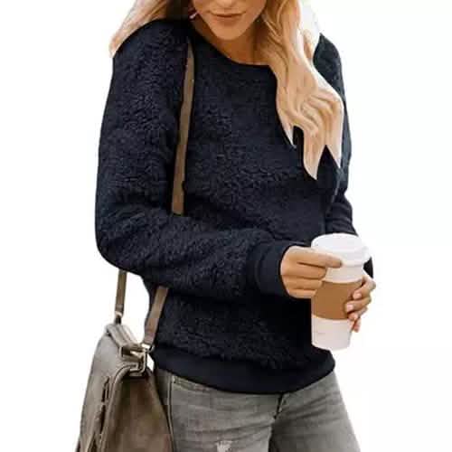 Women's Sherpa Sweatshirt by DailySale