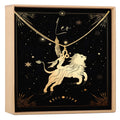 Leo Zodiac Deity Necklace by Dear Ava