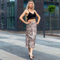Leopard Slip Skirt by DailySale