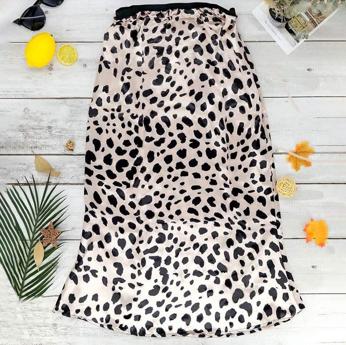 Leopard Slip Skirt by DailySale