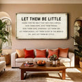 Let Them Be Little Playroom Sign by Tailored Canvases