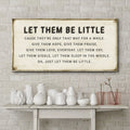 Let Them Be Little Playroom Sign by Tailored Canvases