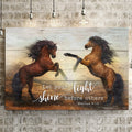 Let Your Light Shine Before Others Matthew 5:16 Faith Sign by Tailored Canvases