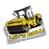 Let's Roll - Hard Hat Decal