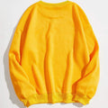 Letter Graphic Thermal Lined Sweatshirt by DailySale