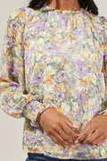 Liane Floral Long Sleeve Blouse by Boutique 23