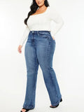 Libby Curvy High Rise Wide Leg Flare Jeans by Boutique 23
