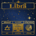 Libra Zodiac Gift Box Set by Dear Ava