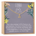 Libra Zodiac Gift Necklace by Dear Ava