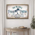 Life Is Better At The Pool And Patio Sign by Tailored Canvases