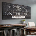 Life Is Better On The Farm Sign V by Tailored Canvases