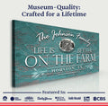 Life Is Better On The Farm Sign VI by Tailored Canvases