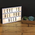 Light Box with Letters and Number Tiles by DailySale