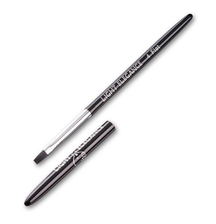 Light Elegance Bling Brush - #4 Flat by The Nail Hub