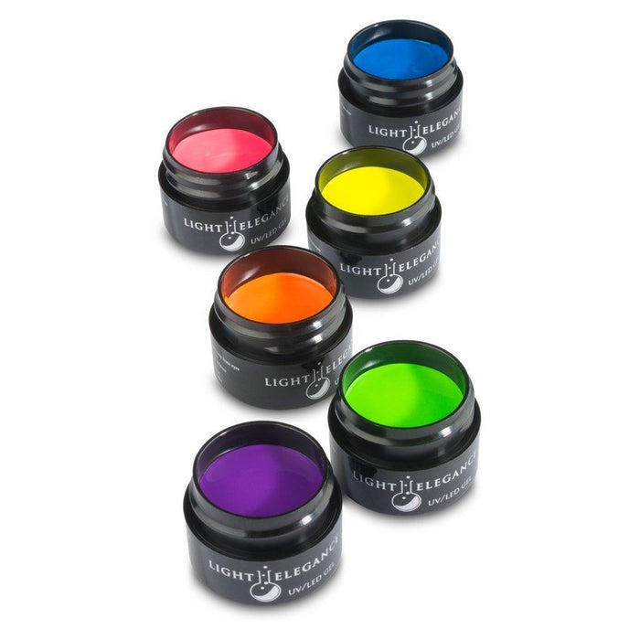 Light Elegance Gel Paint Kit - Neon by The Nail Hub