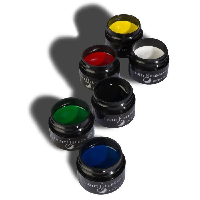 Light Elegance Gel Paint Kit - Primary by The Nail Hub