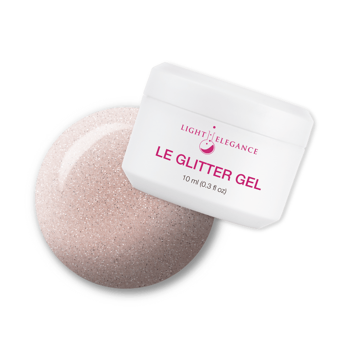 Light Elegance Glitter Gel - A Couple of Coconuts by The Nail Hub