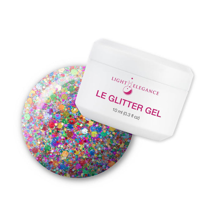 Light Elegance Glitter Gel - Everyone's a Critic by The Nail Hub